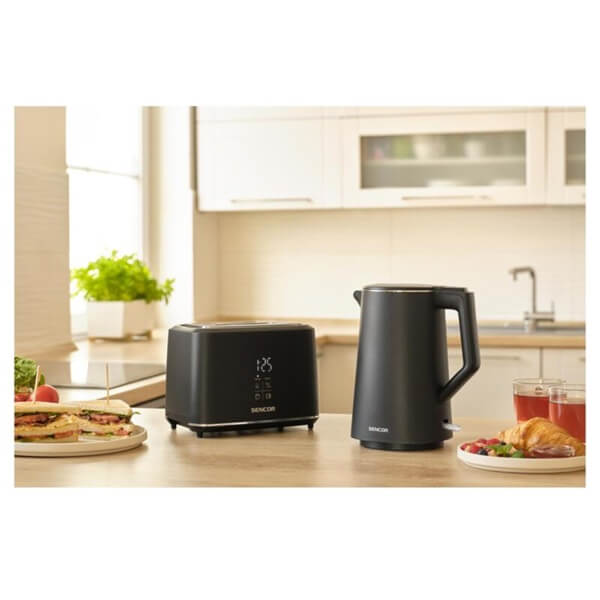 ელექტრო ჩაიდანი Sencor SWK 0551BK, 2200W, 1.7L, Electric Kettle, Black