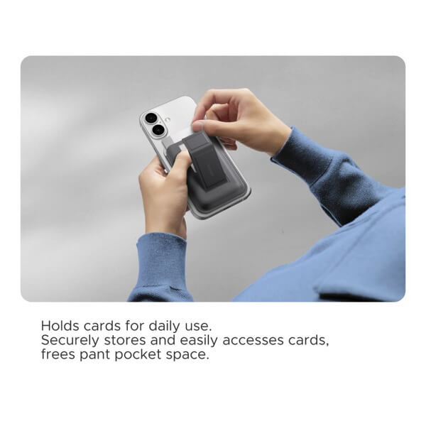 Magnetic Wallet with Stand UGREEN LP947 (65837), Gray