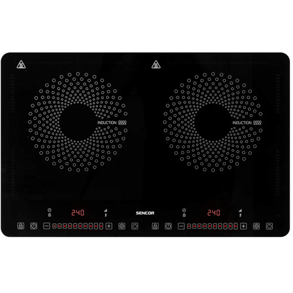 ინდუქციური ქურა Sencor SCP 4501BK, Induction Hob, Black