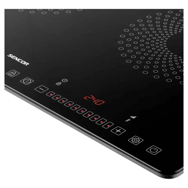 ინდუქციური ქურა Sencor SCP 4501BK, Induction Hob, Black