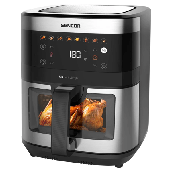 აეროგრილი Sencor SFR 9000SS, 1700W, 9L, Air Fryer, Black