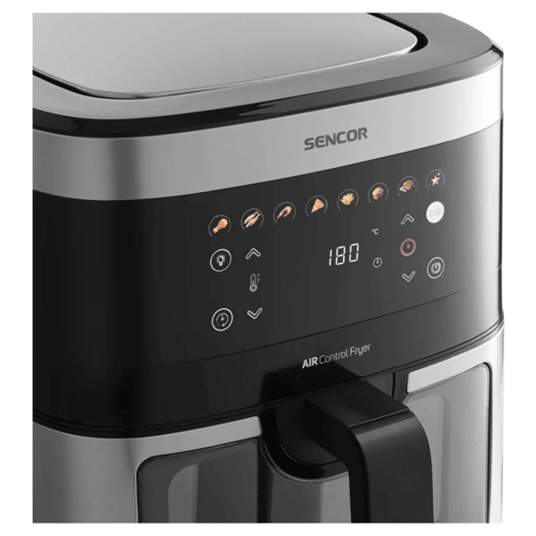 აეროგრილი Sencor SFR 9000SS, 1700W, 9L, Air Fryer, Black