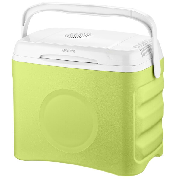 Travel Refrigerator Ardesto CR-25L 2in1, 25L, Light Green