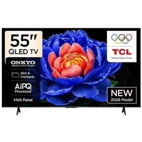 ტელევიზორი TCL 55P7L QLED, 55", Smart TV, 4K UHD, USB, HDMI, Bluetooth, WIFI, Black
