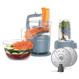 ბლენდერი Kenwood FDP23.380GY MultiPro Go Blend, 900W, 1.3L, Blender, Blue