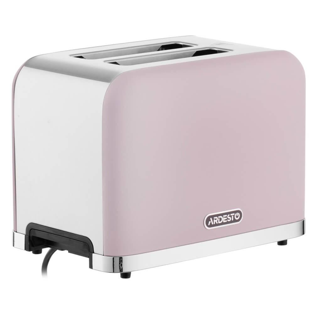  Toaster Ardesto T-F500L Lilac Dream, 800W, Purple/Silver
