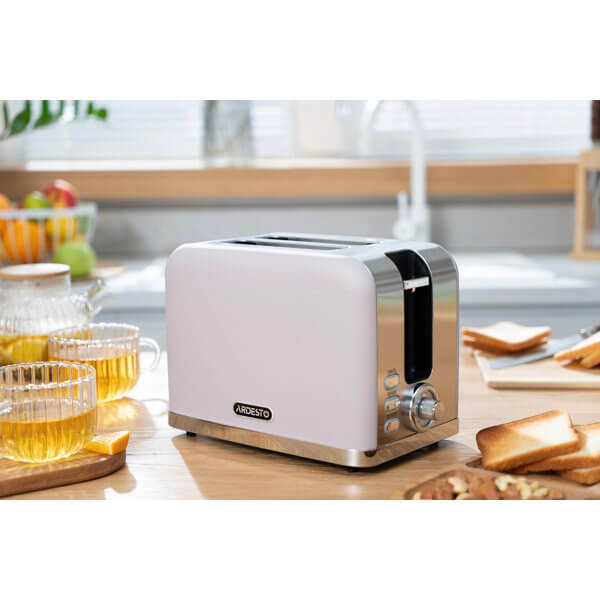  Toaster Ardesto T-F500L Lilac Dream, 800W, Purple/Silver