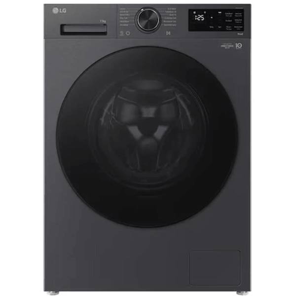 Washing Machine LG F2X5FYNY6.AEBQME3, 9Kg, 1200Rpm, 70dB, Black