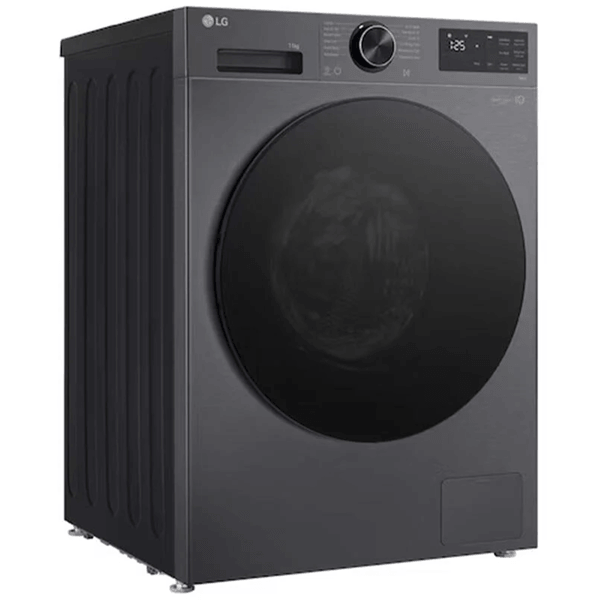 Washing Machine LG F2X5FYNY6.AEBQME3, 9Kg, 1200Rpm, 70dB, Black