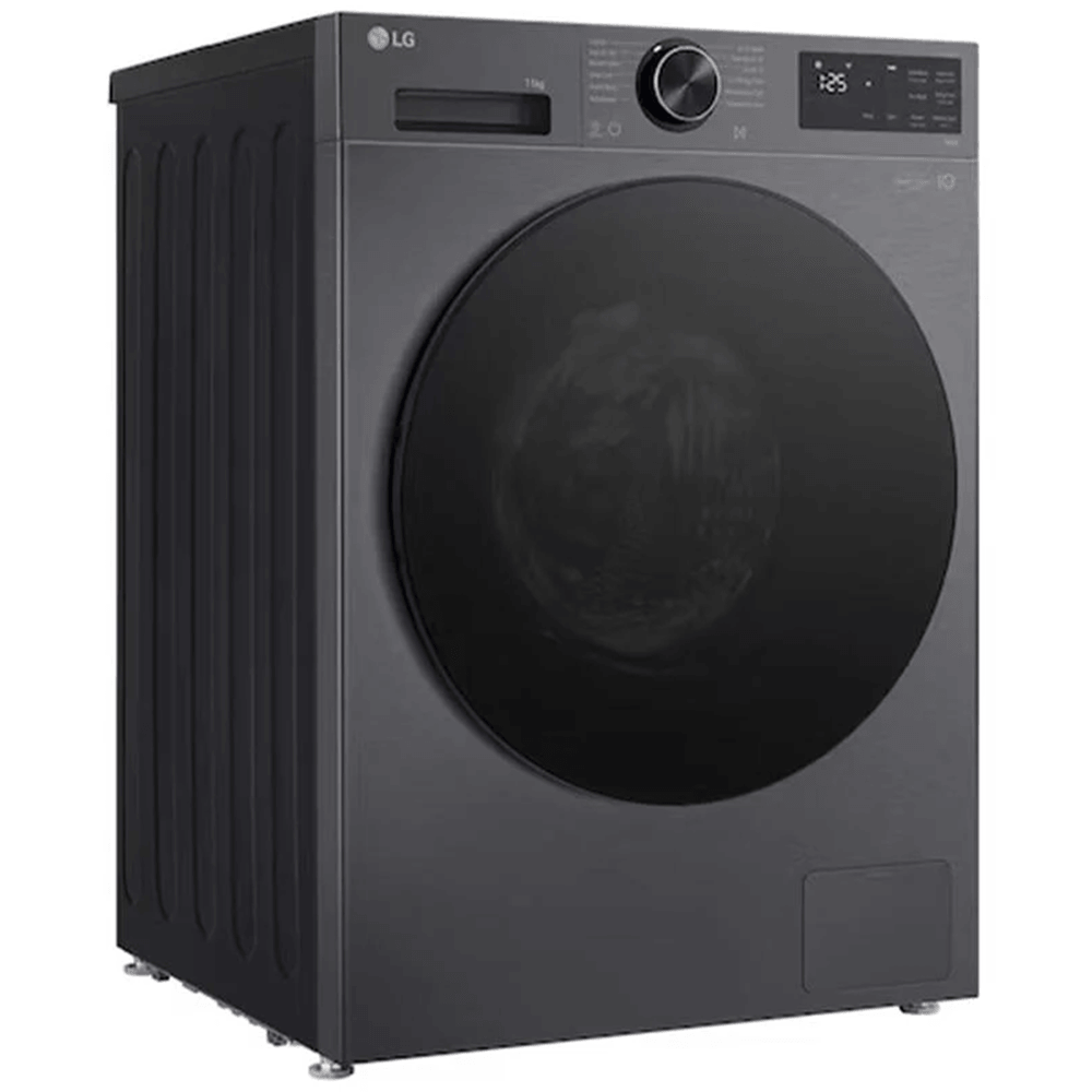 სარეცხი მანქანა LG F2X5FYNY6.AEBQME3, 9Kg, 1200Rpm, 70dB, Washing Machine, Black