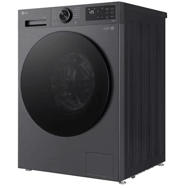 Washing Machine LG F2X5FYNY6.AEBQME3, 9Kg, 1200Rpm, 70dB, Black