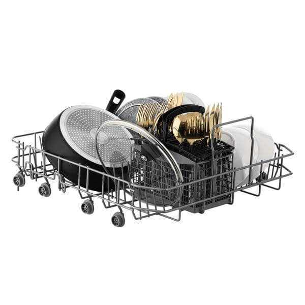 Built-in Dishwasher Ardesto DWMB-G605G1, A, 49DB, Grey
