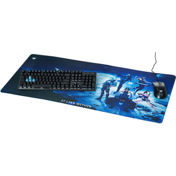 მაუსის პადი Acer GP.MSP11.00J Predator, XXL, Mouse Pad, Black