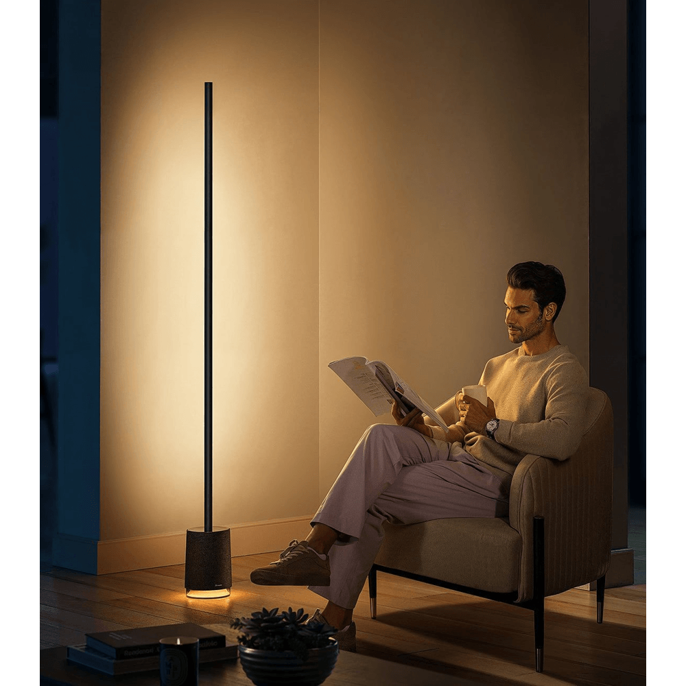 ტორშერი Govee H6079312 Lyra, Bluetooth, WiFi, Floor Lamp, Black