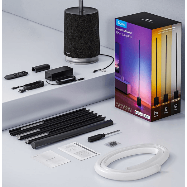 Floor Lamp Govee H6079312 Lyra, Bluetooth, WiFi, Black