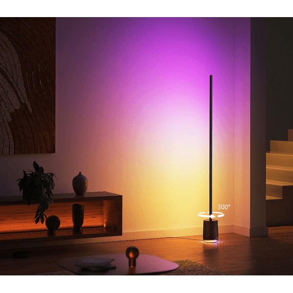 Floor Lamp Govee H6079312 Lyra, Bluetooth, WiFi, Black