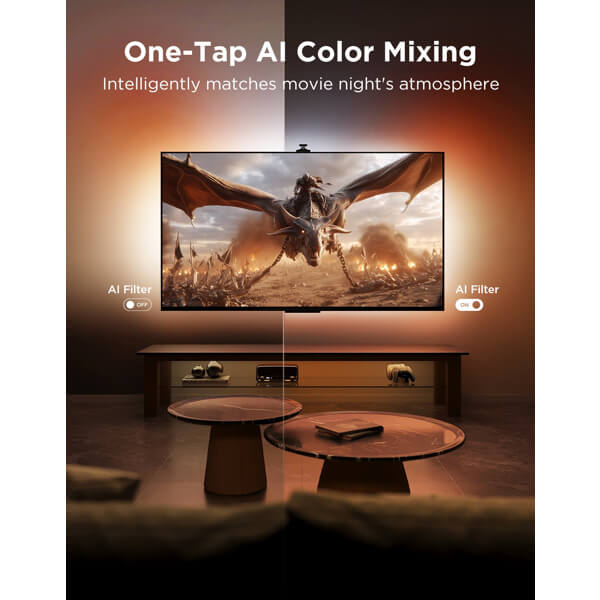 Adaptive Backlight Kit Govee R2A81C11 3 Pro, 75/85", WIFI, Bluetooth, Black