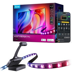 Adaptive Backlight Kit Govee R2A80C11 3 Pro, 55/65", WIFI, Bluetooth, Black