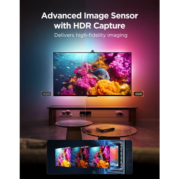 Adaptive Backlight Kit Govee R2A80C11 3 Pro, 55/65", WIFI, Bluetooth, Black