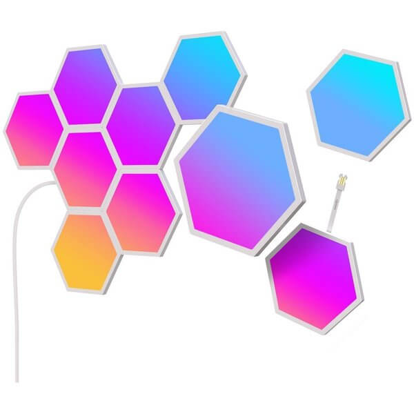 LED Light Panels Govee B6061301 Glide Hexa, WiFi, Bluetooth, White