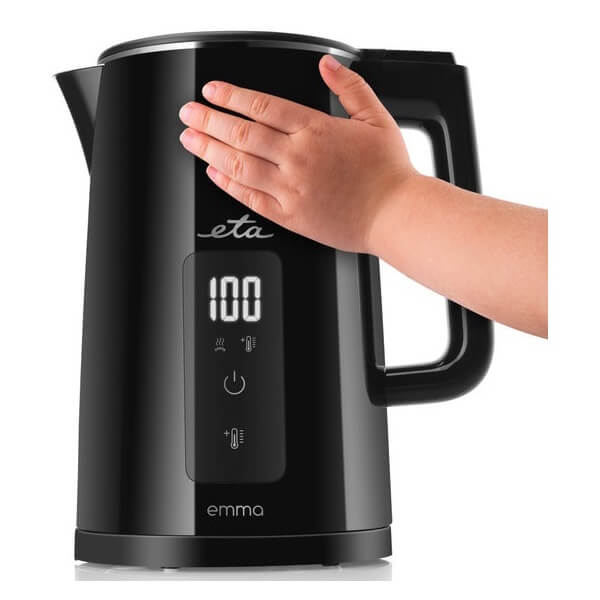 ელექტრო ჩაიდანი ETA ETA559590000 EMMA, 2200W, 1.5L, Electric Kettle, Black