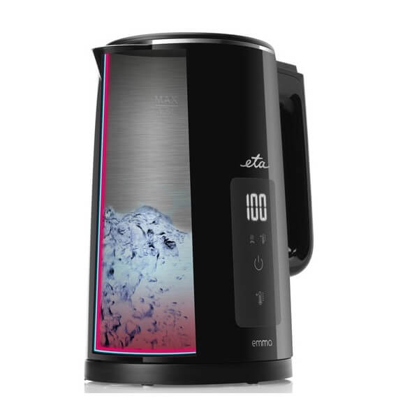 ელექტრო ჩაიდანი ETA ETA559590000 EMMA, 2200W, 1.5L, Electric Kettle, Black