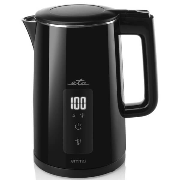 ელექტრო ჩაიდანი ETA ETA559590000 EMMA, 2200W, 1.5L, Electric Kettle, Black