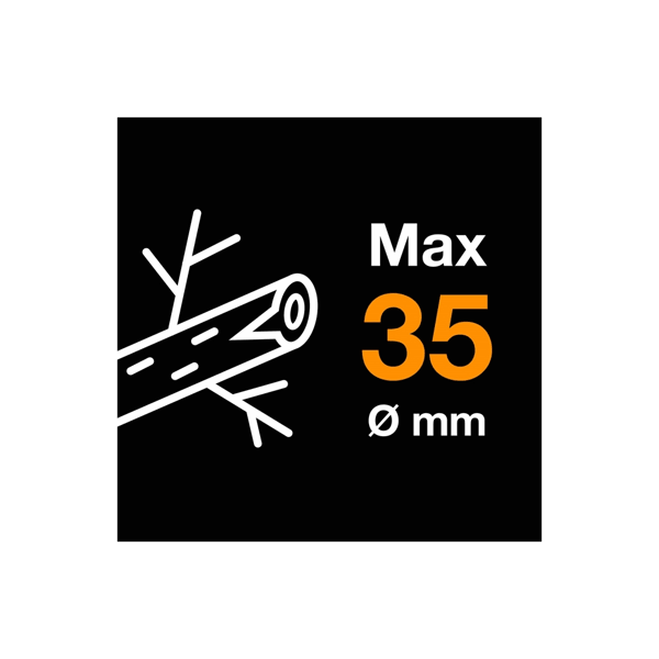 როკსაჭრელი Fiskars L32, 35mm, Lopper, White