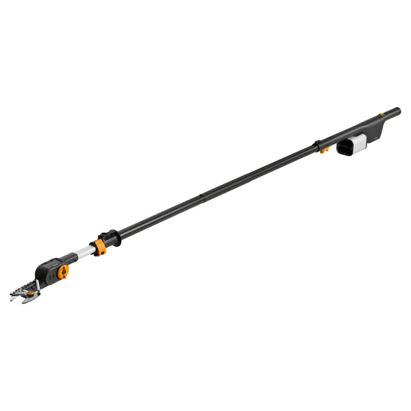 აკუმულატორული როკსაჭრელი Fiskars eTree Pruner Bypass 1082340, Telescopic Cordless Pruner, Black