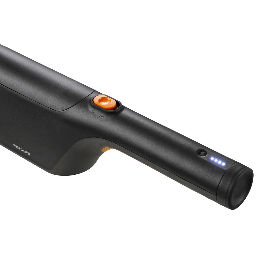 აკუმულატორული როკსაჭრელი Fiskars eTree Pruner Bypass 1082340, Telescopic Cordless Pruner, Black
