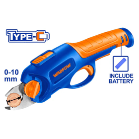 Electric Secateur Wadfow WJFP1504, 4V, Blue\Orange
