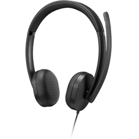 Headset Lenovo 4XD1R88995 VoIP Headset 5000, Wired, Type-c, Black