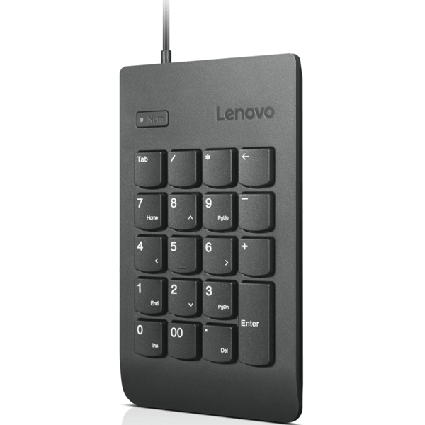 კლავიატურა Lenovo 4Y40R38905, Wired, USB, Numberpad, Black