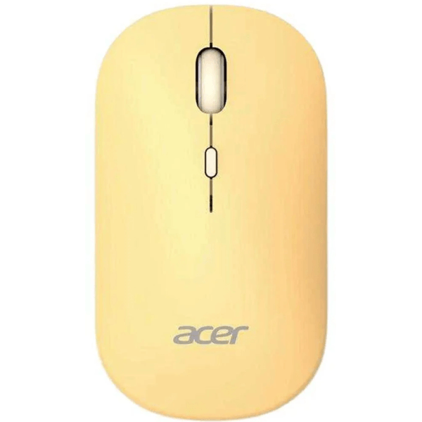 Mouse Acer GP.MCE11.04B AMR130, Wireless, Bluetooth, USB, Yellow