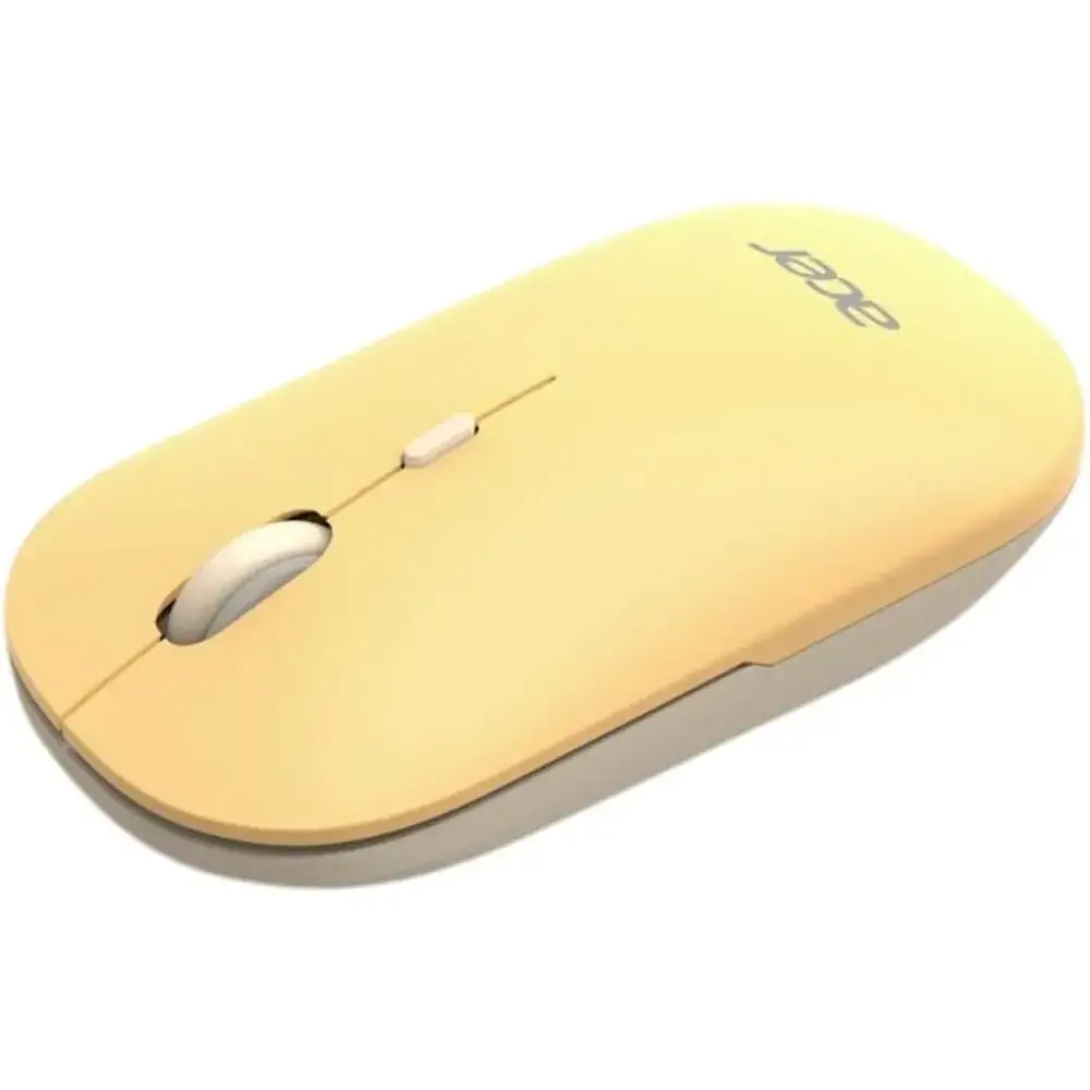 მაუსი Acer GP.MCE11.04B AMR130, Wireless, Bluetooth, USB, Mouse, Yellow