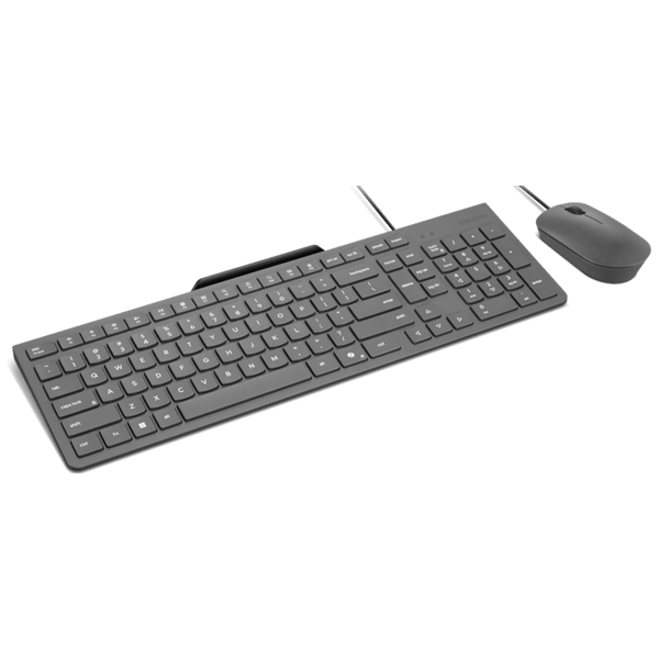 კლავიატურა+მაუსი Lenovo GX31R09790 310, Wired, USB, Keyboard and Mouse Combo, Grey