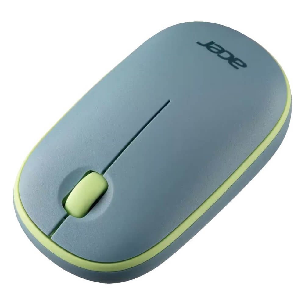 Mouse Acer GP.MCE11.03H Bubble AMR100, Wireless, USB, Blue/Green