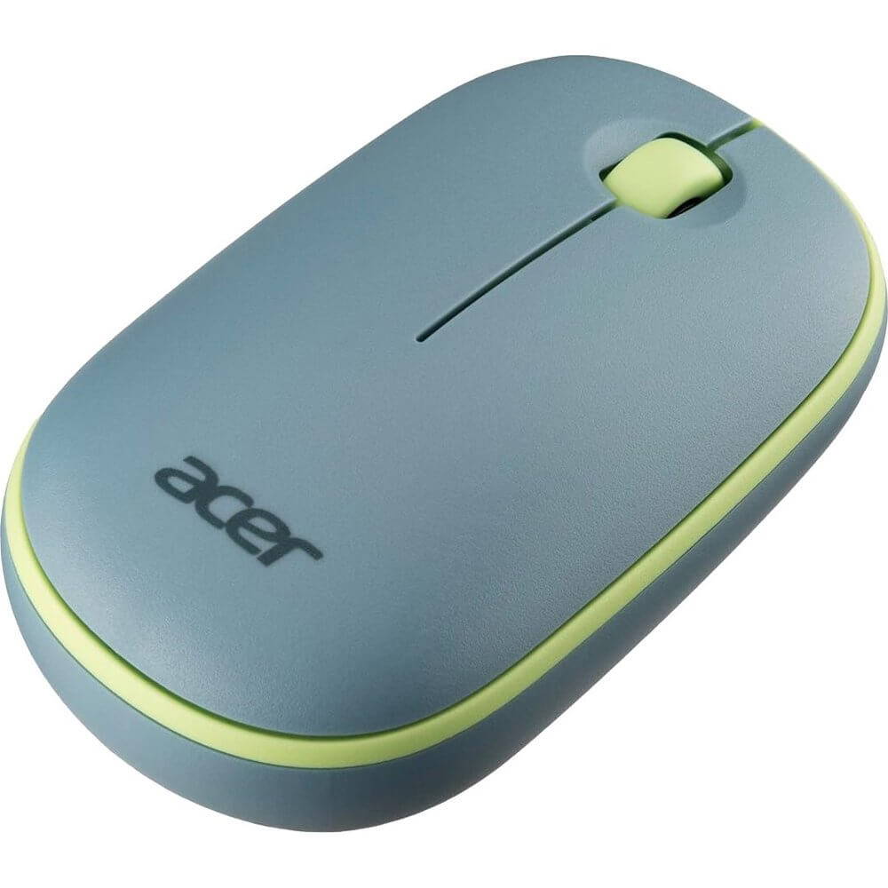 Mouse Acer GP.MCE11.03H Bubble AMR100, Wireless, USB, Blue/Green
