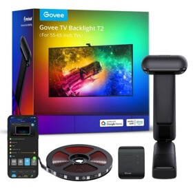 Adaptive Backlight Kit Govee H605C311 Envisual T2 with Dual Cameras, 55/65", WIFI, Bluetooth, Black