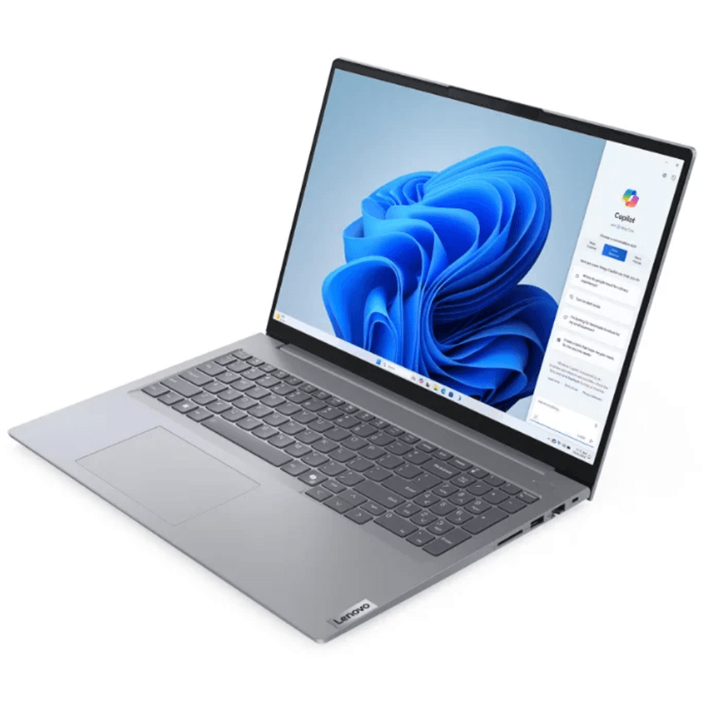 ნოუთბუქი Lenovo 21MW000PRK ThinkBook 16 G7, 16'', Ryzen 5-7535HS, 16GB, 512GB SSD, Integrated, Arctic Grey