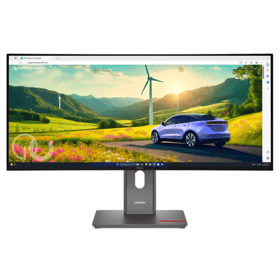 მონიტორი Lenovo 64ADGAT1EU ThinkVision P34WD-40, 34", Curved Monitor, WQHD, IPS, HDMI, USB, Type-c, DP, Black