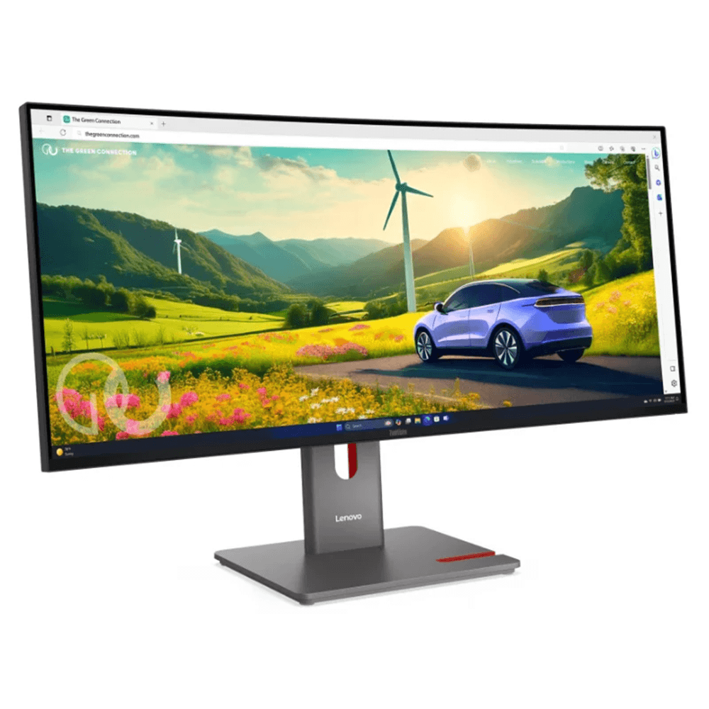 მონიტორი Lenovo 64ADGAT1EU ThinkVision P34WD-40, 34", Curved Monitor, WQHD, IPS, HDMI, USB, Type-c, DP, Black