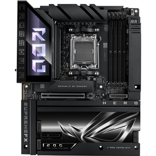 დედა დაფა Asus 90MB1MX0-M0EAY0 ROG CROSSHAIR X870E HERO BTF, AM5, DDR5, 256GB