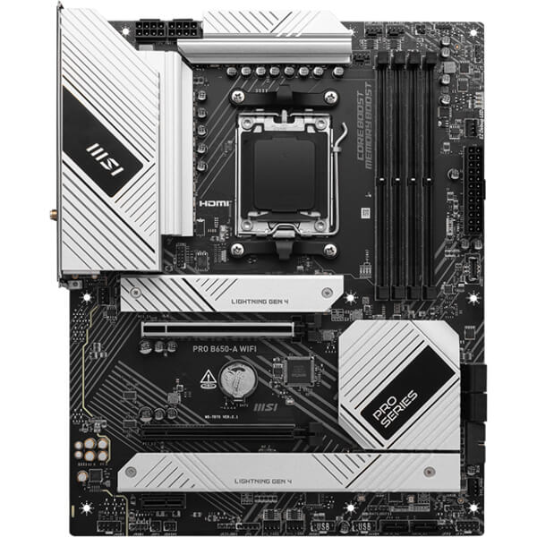 Motherboard MSI 911-7D75-013 PRO B650-A WIFI, AM5, DDR5, 192GB