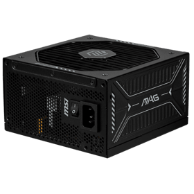 Power Supply MSI 306-7ZPIX11-CE0 MAG A1000GLS, 1000W, 80 Plus Gold, Black