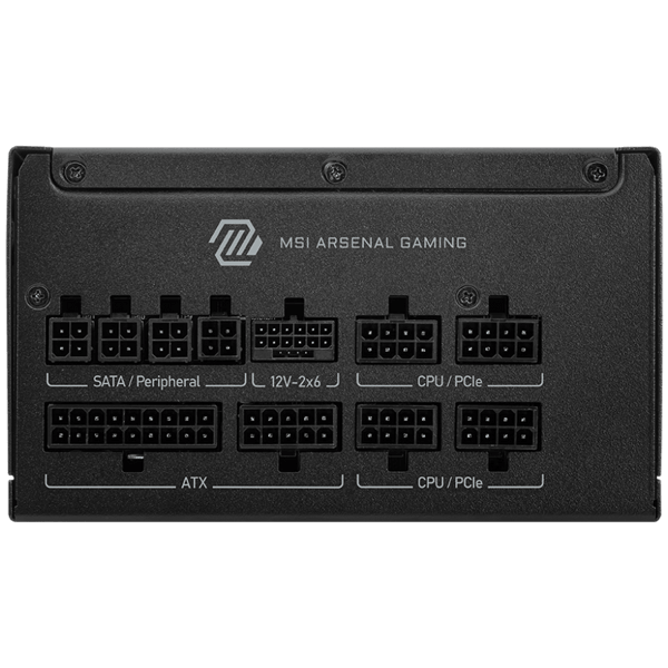 კვების ბლოკი MSI 306-7ZPIX11-CE0 MAG A1000GLS, 1000W, 80 Plus Gold, Power Supply, Black