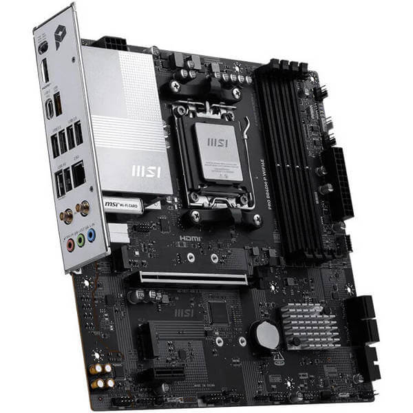Motherboard MSI 911-7E77-002 PRO B840M-P WIFI6E, AM5, DDR5, 256GB