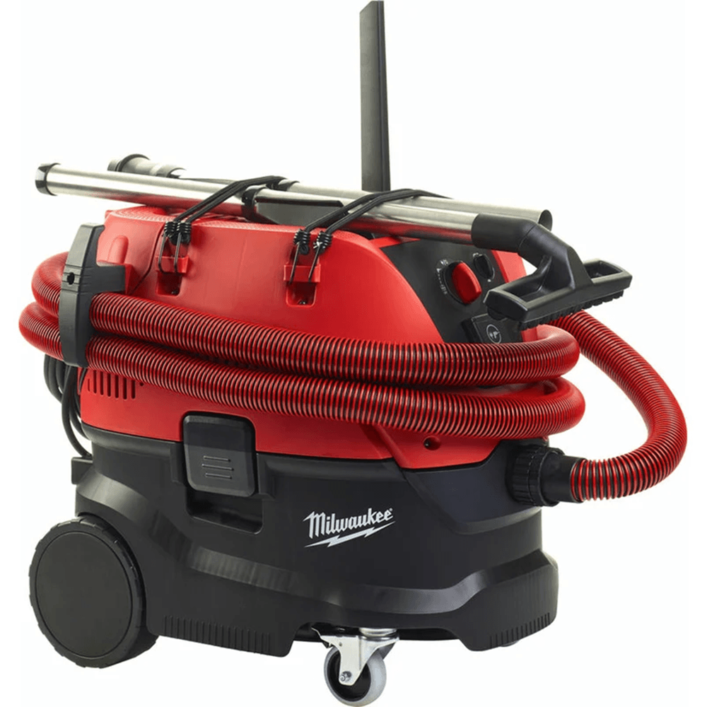 Construction Vacuum Cleaner Milwaukee 4933459411 AS-30LAC AC, 1200W, 30L, Red/Black