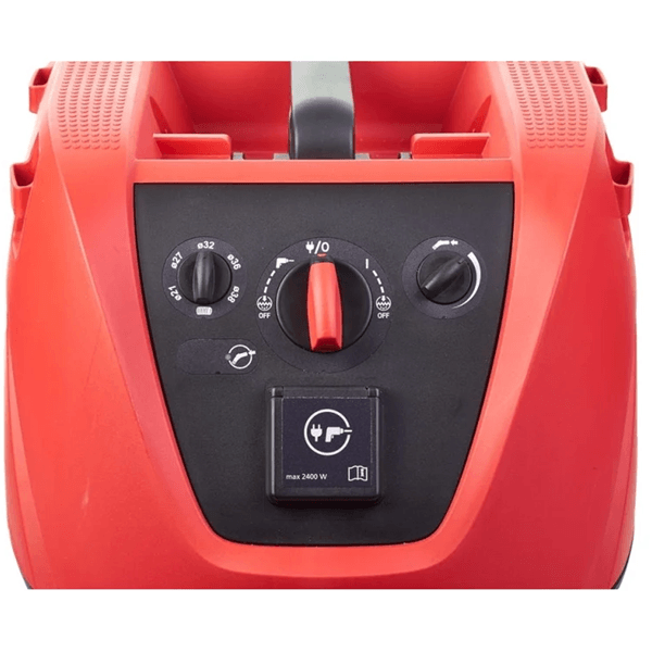 სამშენებლო მტვერსასრუტი Milwaukee 4933459411 AS-30LAC AC, 1200W, 30L, Construction Vacuum Cleaner, Red/Black