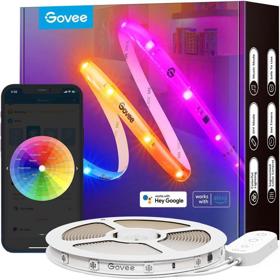 LED Strip Lights With Protective Coating Govee H619C3D1 RGBIC, WiFi, Bluetooth, 10M, White